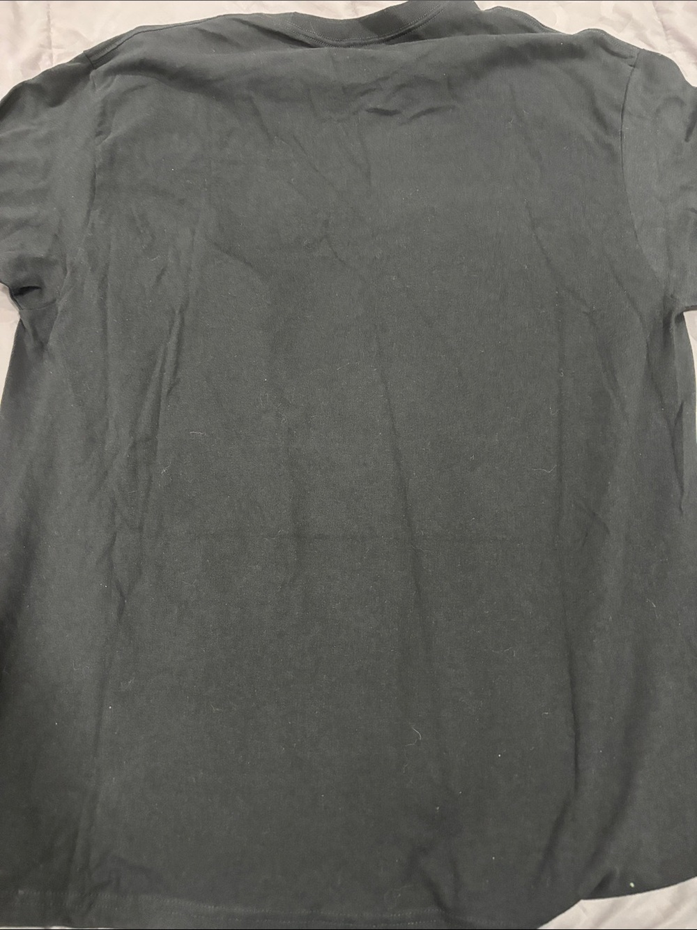 HUF Black T‑Shirt with Green Pixel Logo - Picture 4 of 4